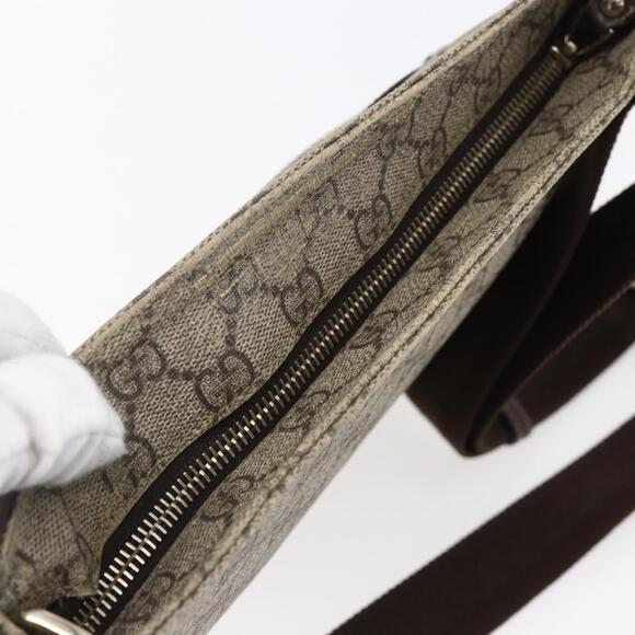 GUCCI GG Supreme Shoulder Bag PVC Beige Gold 295257 Auth bs29716 - Picture 6 of 16